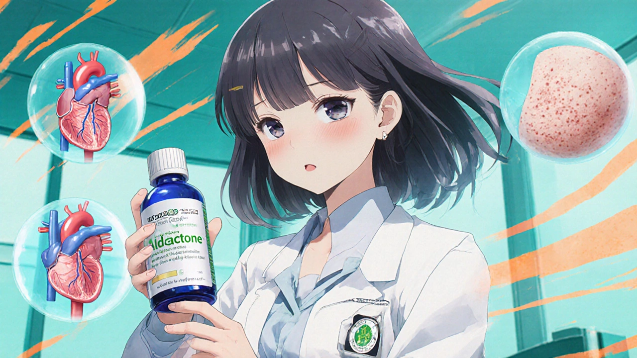 Aldactone (Spironolactone) : comparaison avec les alternatives