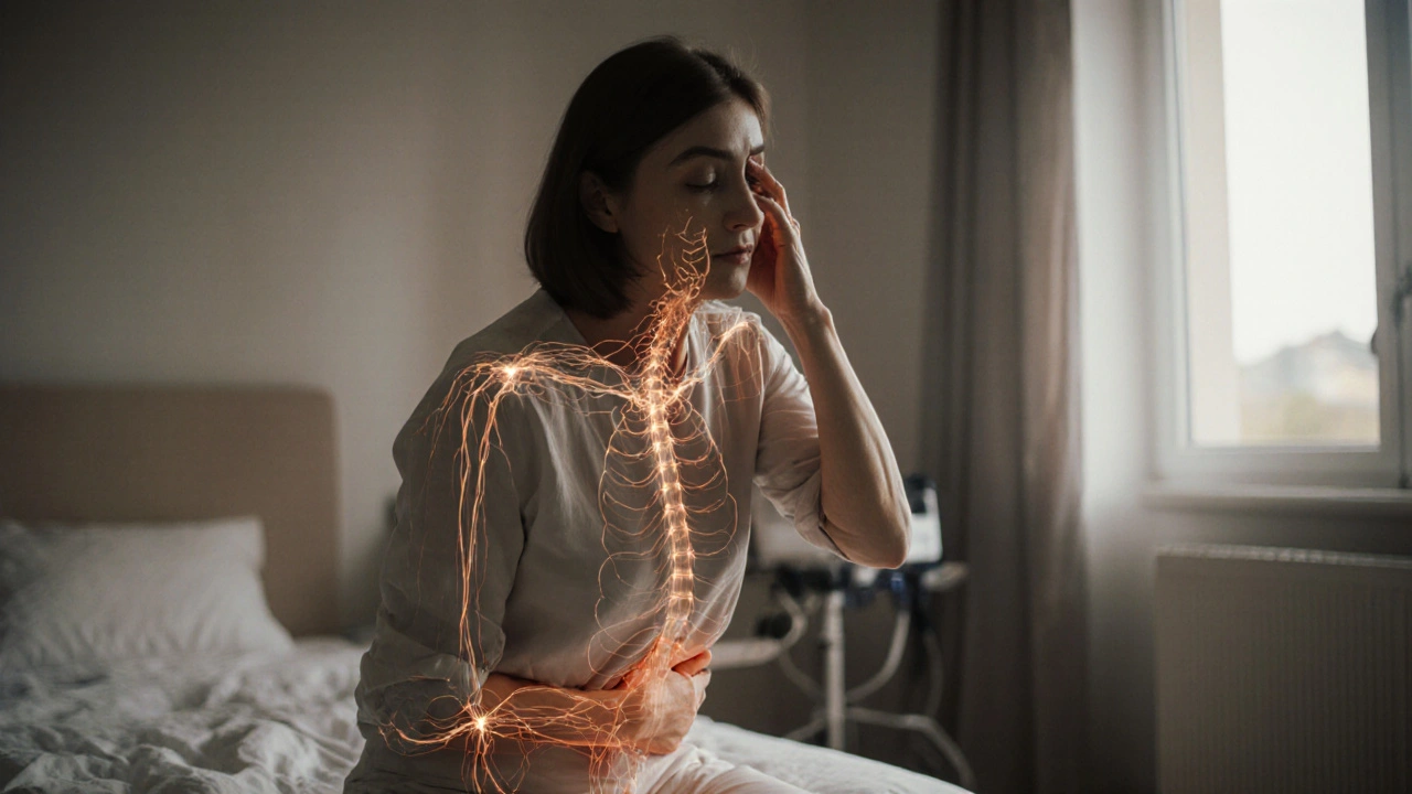 Douleur abdominale sévère et fibromyalgie : ce qu’il faut savoir