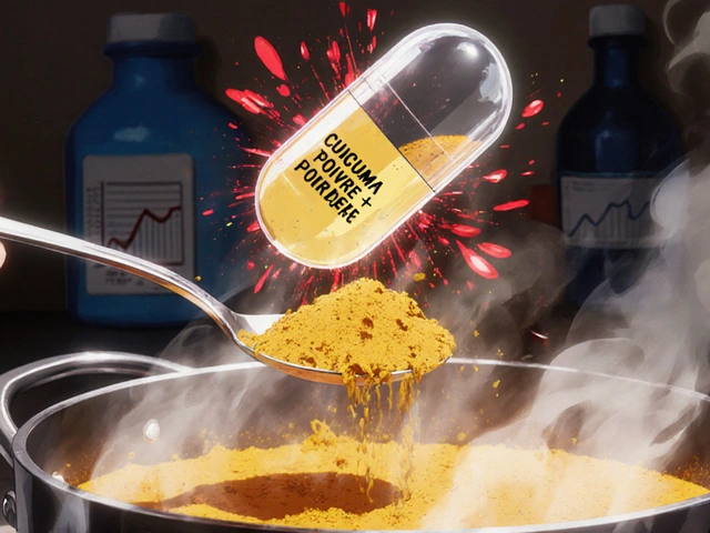 Curcuma et poivre noir avec anticoagulants : les risques réels à connaître