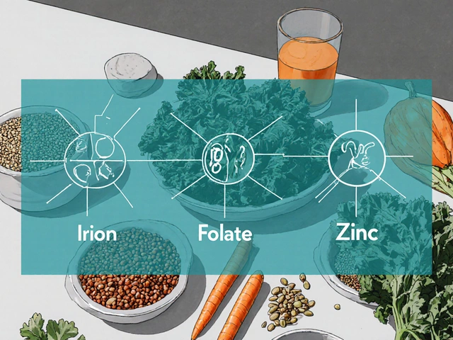 Les bienfaits du supplément fer‑folique‑zinc pour les végétariens et vegans