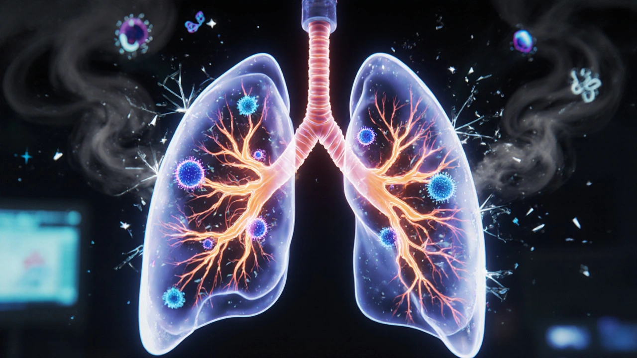 COVID-19 et les poumons : effets à long terme et réhabilitation respiratoire