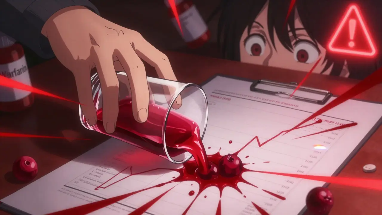 Cranberries et Warfarine : Risque de Saignement à Connaître