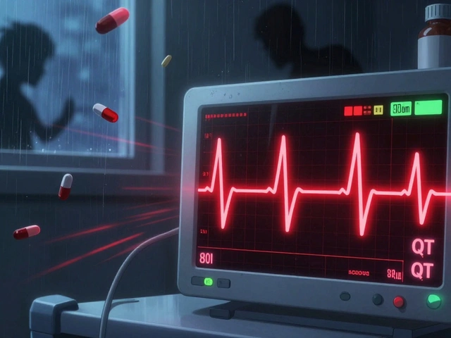 Antipsychotiques et médicaments cardiaques : risques de prolongation de l'intervalle QT