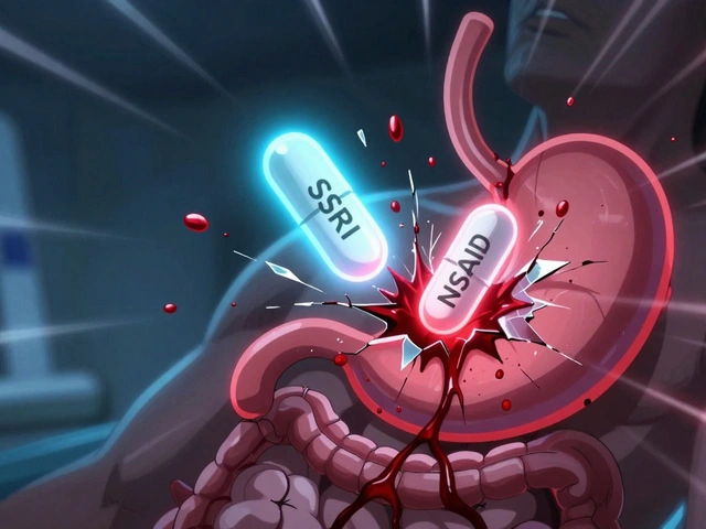 SSRIs et NSAIDs : risque accru de saignements gastro-intestinaux et stratégies de prévention