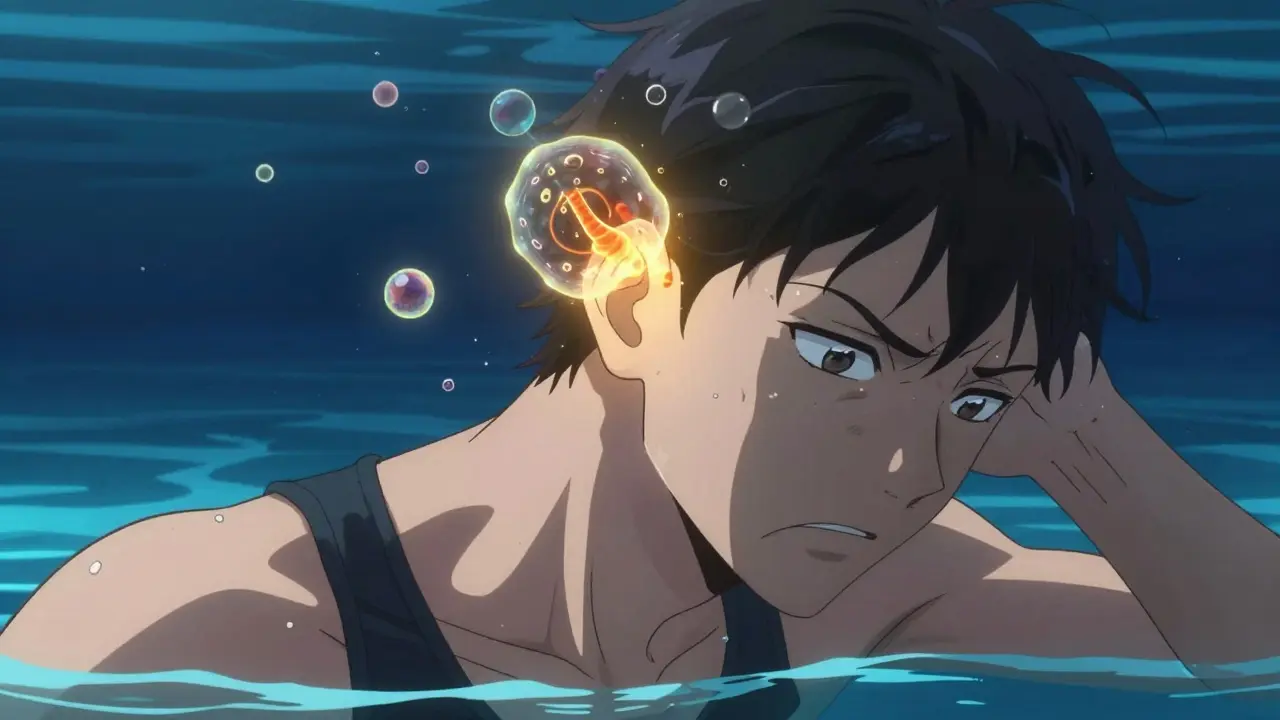 Otitis Externe : Causes de l'otite du nageur et gouttes efficaces