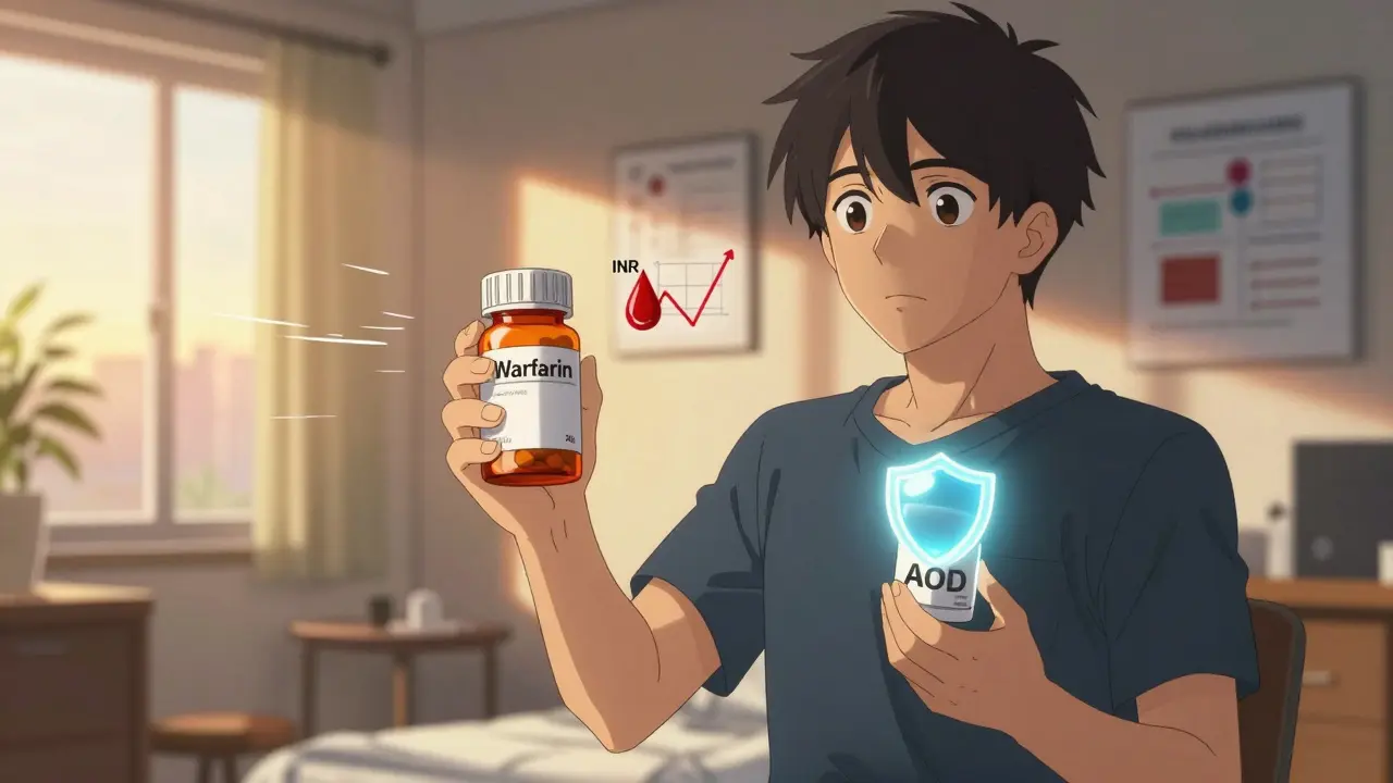 Passer du Warfarin à un AOD : Ce qu'il faut savoir sur les effets secondaires et la sécurité