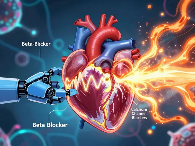 Bêta-Blockeurs et Inhibiteurs Calciques : Effets Cardiaques de la Thérapie Combinée